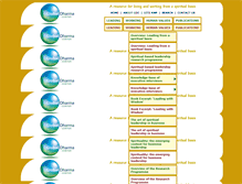 Tablet Screenshot of globaldharma.org